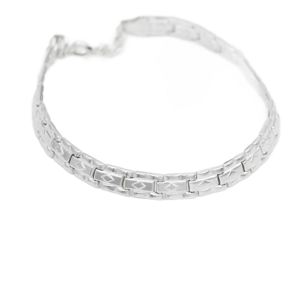 Bracelet 925 Sterling Silver, Shiny, Elemental Bracelet