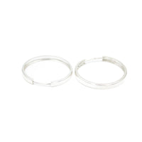 Earrings,925 Sterling Silver, Hoop Earrings