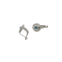 Earrings, 925 Sterling Silver, Cubic Zirconia, For Girls