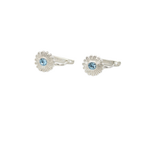 Earrings, 925 Sterling Silver, Cubic Zirconia, For Girls