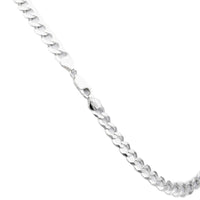 Chain 8 mm, 925 Sterling Silver, Panzer, Curb Chain, Gents Chain, Unisex