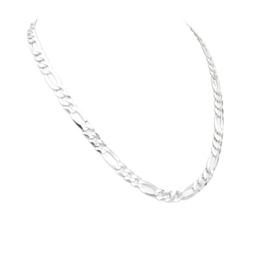 Chain, 925 Sterling Silver, Figaro Chain, Gents Chain