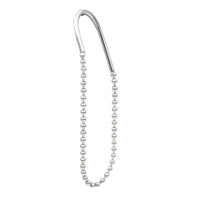 Earrings 925 Sterling Silver, Drop, Ball Chain