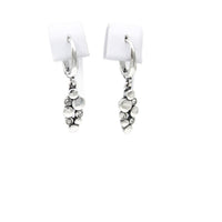 Earrings 925 Sterling Silver, Cubic Zirconia, Drop