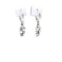 Earrings 925 Sterling Silver, Cubic Zirconia, Drop