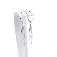 Earrings, 925 Sterling Silver, Openwork