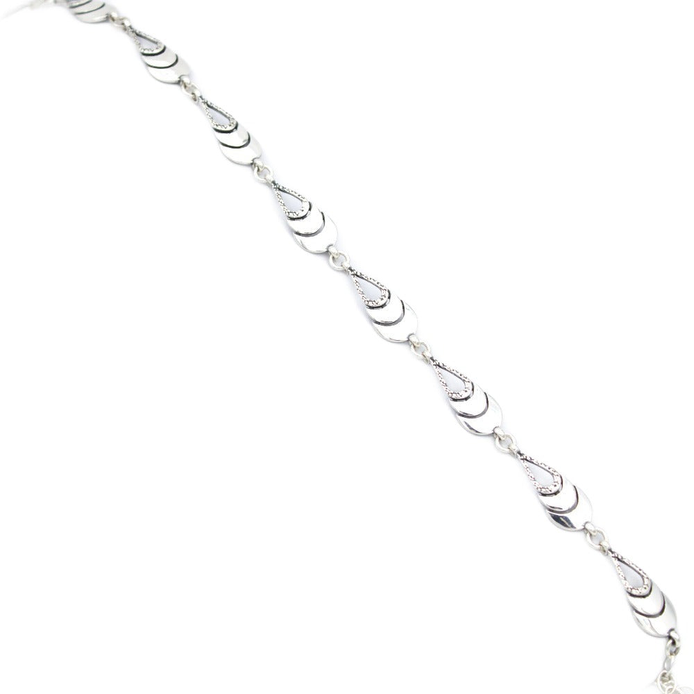 Bracelet, 925 Sterling Silver, Elemental Bracelet, Oxidized