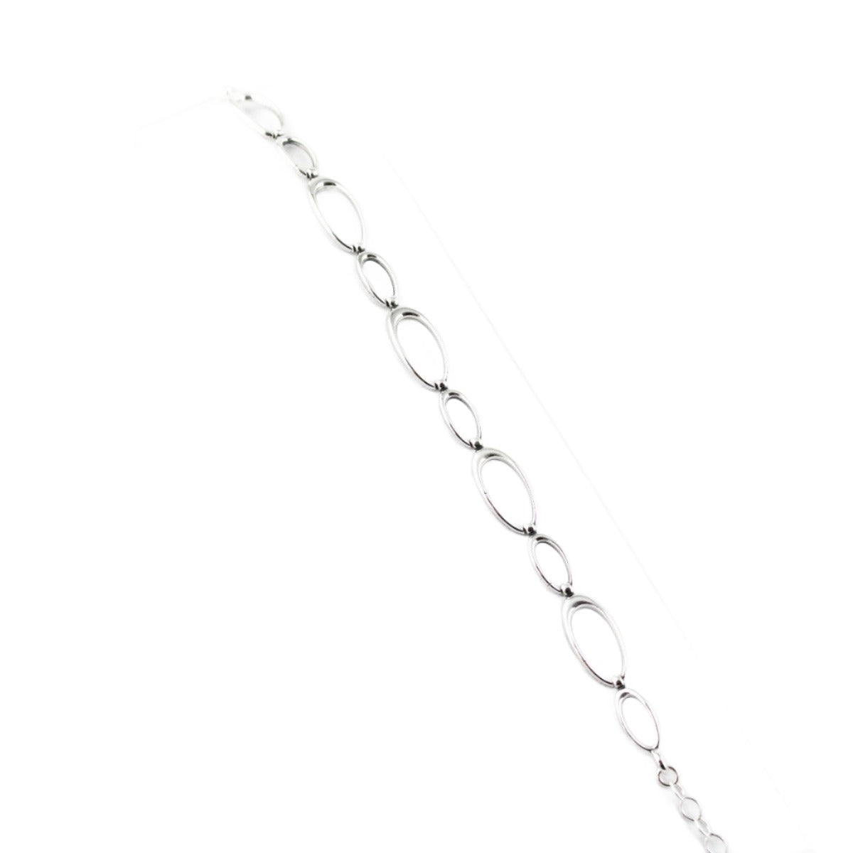 Bracelet 925 Sterling Silver, Openwork, Elemental