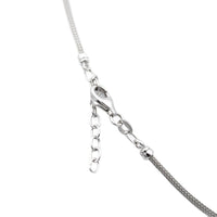 Infinity Necklace, 925 Sterling Silver, Snake Chain