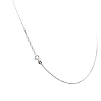 Necklace 925 Sterling Silver, Cube, Minimalist Necklace