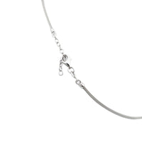 Necklace 925 Sterling Silver, Bead, Original, Snake Chain