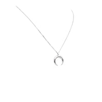 Necklace, 925 Sterling Silver, Moon Necklace