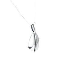 Pendant, 925 Sterling Silver, Oxidized, Oar