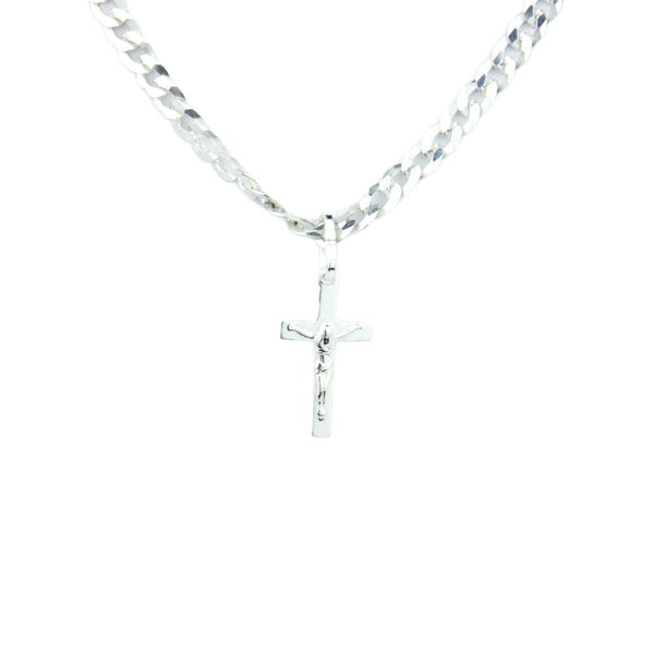 Pendant, 925 Sterling Silver, Small Cross