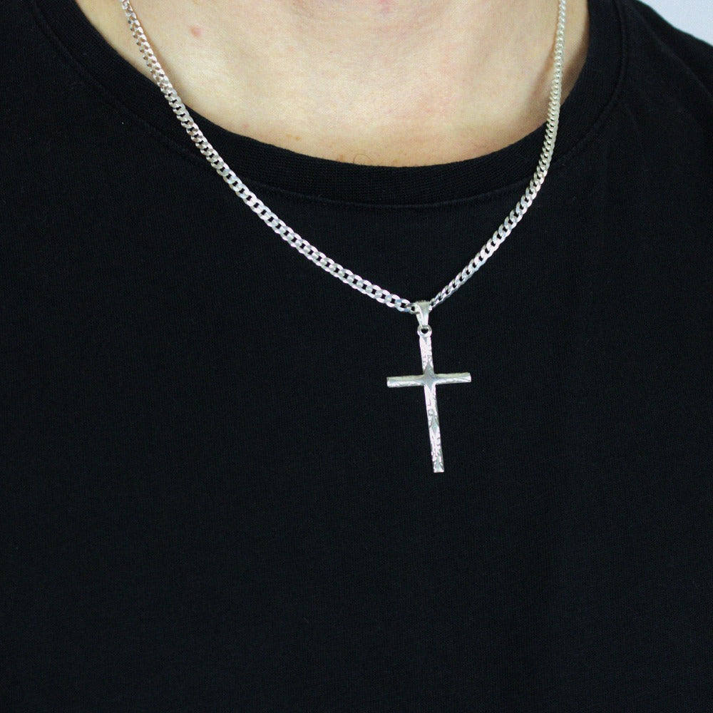 Pendant, 925 Sterling Silver, Cross