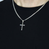 Pendant, 925 Sterling Silver, Cross