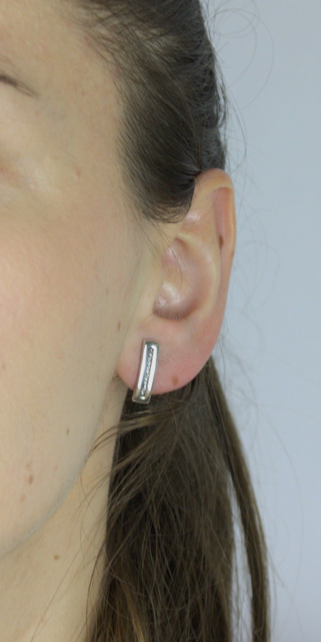 Earrings, 925 Sterling Silver, Stud Earrings