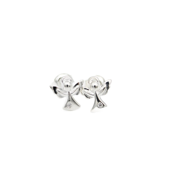 Earrings, 925 Sterling Silver, Little Angel