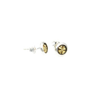 Earrings, 925 Sterling Silver, Clover